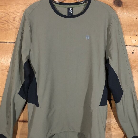 Mountain Hardwear Chockstone Hybrid Crew Long Sleeve Shirt Mens Size Medium - Picture 3 of 11